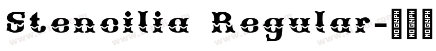 Stencilia Regular字体转换